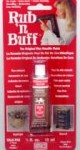 Rub n buff paint used for enhancing etchings.