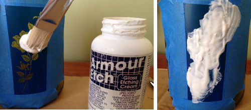 Glass Etching Cream by Armour Etch: 22 oz Bottle + How to Etch eBook & Brush