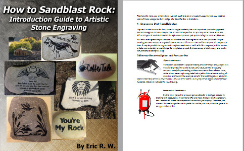 Sandblasting Rock eBook & Guide